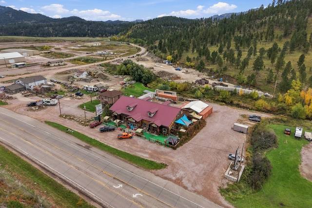 Aerial along Highway 385