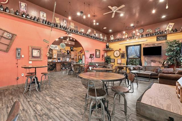Taproom seating