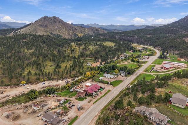 Wide aerial of the Highway 385 corridor
